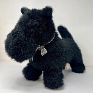 Vintage Douglas Cuddle Toys SCOTTY Plush Plaid Made in the USA Dog